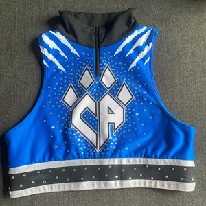 Cheer Athletics Zip it Up Practice Wear Top
